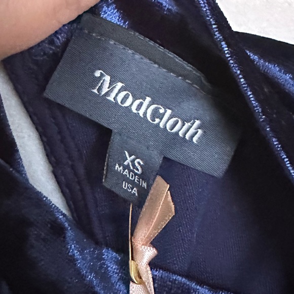 ModCloth PureLuxe Velvet Swing Dress - Picture 7 of 9